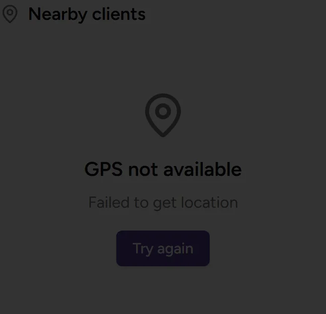 GPS geolocation - mobile